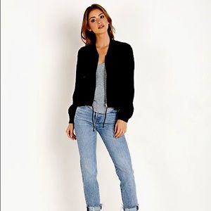 ✰ NWOT ✰ BB Dakota Troy Satin Bomber Jacket